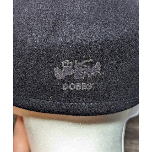 Dobbs Men's Navy Blue Golf Newsboy Felt Hat OSF - Picture 6 of 6